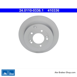 ATE Original 2-teilige Bremsscheibe (24011003361) für Hyundai, Kia