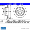 ATE Originele 2-stuks remschijf (24011003631) voor Chrysler, Jeep