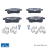 ATE pastillas de freno originales (13046027562) para Renault