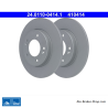 ATE Original 2 Pieces Brake Disk (24011004141) for Hyundai, Kia