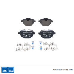 ATE original brake pads (13046027602) for BMW, Mini