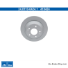 ATE Disco de freno original de 2 piezas (24011004241) para SsangYong