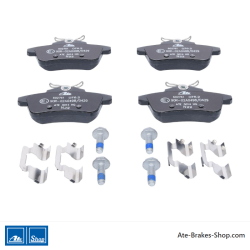ATE plaquettes de frein d’origine (13046027612) pour Citroën, Peugeot