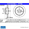ATE Original 2 Pieces Brake Disk (24011007281) for Subaru