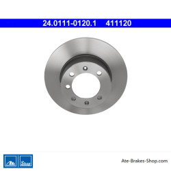 ATE Disque de frein original en 2 pièces (24011101201) pour Saab