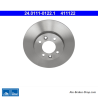 ATE Disco de freno original de 2 piezas (24011101221) para Renault