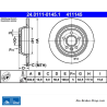 ATE Original 2 Pieces Brake Disk (24011101451) for Ford, Land Rover