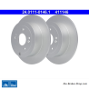 ATE Original 2 Pieces Brake Disk (24011101461) for Hyundai