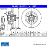 ATE Original Brake Disk (24011101672) for Renault