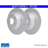 ATE Disco de freno original de 2 piezas (24011101701) para Hyundai y Kia