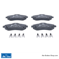 ATE originale Bremsbeläge (13046027662) für Chrysler, Fiat, Jeep