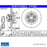 ATE Disco de freno original (24011101822) para Renault