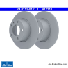 ATE Disque de frein original en 2 pièces (24011201111) pour BMW