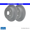 ATE Original 2 Teile Bremsscheibe (24011201641) für Toyota