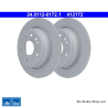 ATE Original 2 Pieces Brake Disk (24011201721) for Honda