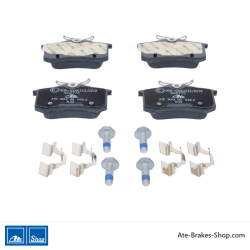 ATE original brake pads (13046027752) for Citroën