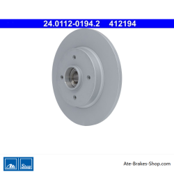 ATE Original Brake Disk (24011201942) for Citroën, Peugeot