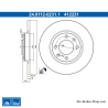 ATE Originale zweiteilige Bremsscheibe (24011202311) für Citroën, Opel, Peugeot