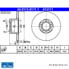 ATE Disco de freno original de 2 piezas (24011301111) para Mercedes-Benz