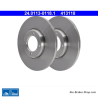 ATE Original 2 Pieces Brake Disk (24011301181) for Ford