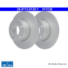ATE Original 2 Pieces Brake Disk (24011301391) for BMW
