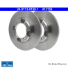 ATE Original 2 Pieces Brake Disk (24011301591) for Mitsubishi