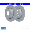 ATE Disque de frein original en 2 pièces (24011301791) pour Audi
