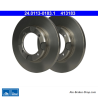 ATE Disque de frein original en 2 pièces (24011301831) pour Mitsubishi