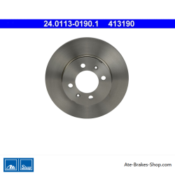 ATE Disco de freno original de 2 piezas (24011301901) para Rover
