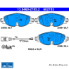 ATE originale Bremsbeläge (13046027852) für Audi, Cupra, Seat, Skoda, Volkswagen (VW)