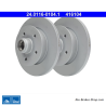 ATE Disco de freno original de 2 piezas (24011601041) para Volkswagen (VW)