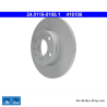 ATE Disco de freno original de 2 piezas (24011601061) para Citroën, Fiat, Peugeot