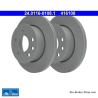 ATE Disque de frein original en 2 pièces (24011601081) pour Volkswagen (VW)