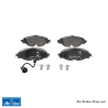 ATE pastillas de freno originales (13046027852) para Audi, Cupra, Seat, Skoda, Volkswagen (VW)