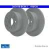 ATE Disque de frein original en 2 pièces (24011601241) pour Citroën, Fiat, Opel et Peugeot