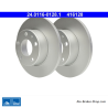 ATE Disco de freno original de 2 piezas (24011601281) para Iveco