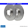 ATE Disco de freno original de 2 piezas (24011801161) para Subaru