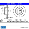 ATE Originale zweiteilige Bremsscheibe (24011801361) für Nissan