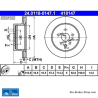 ATE Original 2 Pieces Brake Disk (24011801471) for Lexus