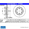ATE Disco de freno original de 2 piezas (24011801611) para Ford
