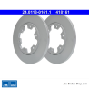 ATE Disco de freno original de 2 piezas (24011801611) para Ford