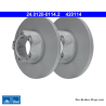 ATE Disco de freno original de 2 piezas (24012001142) para Volkswagen (VW)