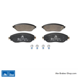 ATE original brake pads (13046027982) for Fiat, Nissan, Opel, Renault