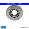 ATE Disque de frein original en 2 pièces (24012001301) pour Mitsubishi