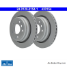 ATE Disco de freno original de 2 piezas (24012001541) para BMW