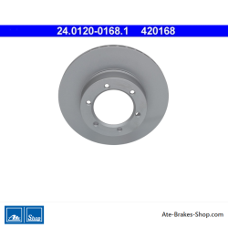 ATE Original 2 Pieces Brake Disk (24012001681) for Toyota, Volkswagen (VW)