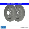 ATE Original 2 Pieces Brake Disk (24012001731) for Fiat, Opel, Saab