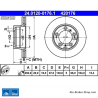 ATE Disque de frein original en 2 pièces (24012001761) pour Porsche
