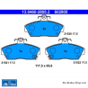 ATE original brake pads (13046028052) for Rover