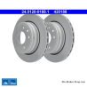 ATE Original 2 Pieces Brake Disk (24012001881) for Jaguar